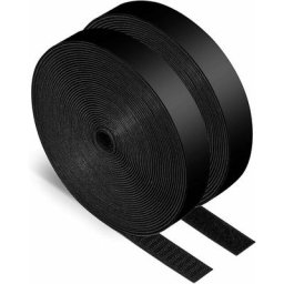 Autocollant Double Face 25M, 20mm Bande Scratch Adhésif Bande Agrippantes Adhésives Autocollant,