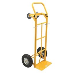 Diable Chariot De Transport Universel 2 Grandes + 2 Petites Roue