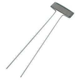 Balises zinc 10 pcs. 25 cm avec lecteur de stylo