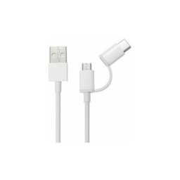 Xiaomi - Câble mi 2 in 1 usb micro usbusb vers type c - 30 cm