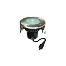 Gros spot plancher Ø16 cm (Verre dépoli) IP67 - MR30 - Halog. 30W