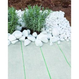 Maille anti-mauvaises herbes 105 Grs. 1x10m Catral Blanc