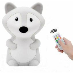 Veilleuse Enfant Chambre Lampe Veilleuse Bebe Veilleuse Renard Multicolore Rechargeable led