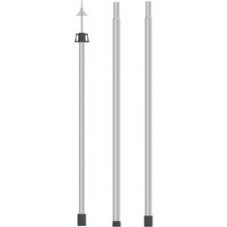 Hommoo - Mat de bache telescopique avec longueur de 102-260 cm Aluminium