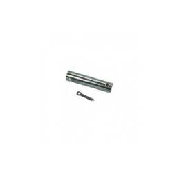 Axe pour galet de roue jockey - longueur 100mm