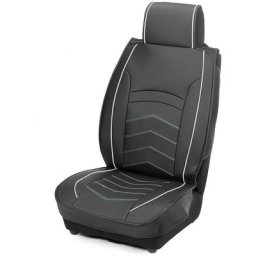 1pcs Housses de siège de voiture en cuir pu Stears Set Coussin de protection avant arrière Housse