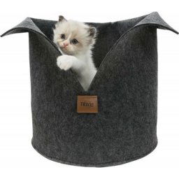 Lit Luise en feutre (polyester) Dimensions: ø 40 cm pour chat Trixie Gris