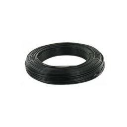 Câble d’installation H07V-U 25 m 1.5mm² noir avec isolant en PVC - FILS & CÂBLES - 60101018D - Noir