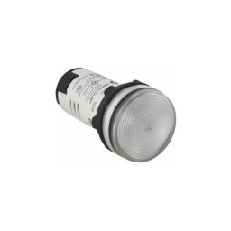 Voyant lumineux LED Schneider Electric Transparent 24V c.a. / V c.c., Ø découpe 22mm, IP20, IP65 (