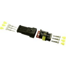 Set Superseal série AMP-Superseal 1.5mm Nbr total de pôles 3 Pas: 6 mm ES13 1 pc(s) - Baas