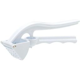 Presse-ail et dénoyauteur 2 en 1 Olives ou cerises Métal, 17 cm White - Kitchencraft