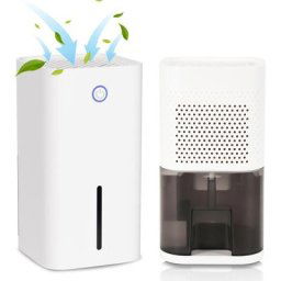 Randaco - Déshumidificateur Électrique Réservoir d'eau 850ml, Déshumidificateur d'Air Silencieux