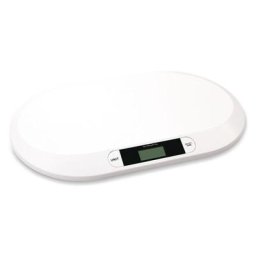 Einfeben - Pèse-bébé led pour nouveau-né jusqu'à 20kg Pèse-bébé numérique électronique - Blanc