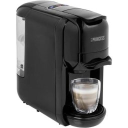 Princess 249452 01.249452.01.001 Machine à capsules noir compatible pad E.S.E, One Touch