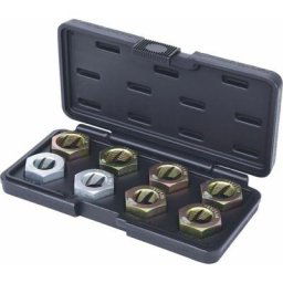 KS TOOLS Kit de réparation pour filetage d'arbre de transmission, 8 pcs - 150.4900