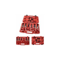 Pince à colliers de serrage pour tuyaux 11tlg Schlauchschellenzange set Schlauchschelle Zangen kfz
