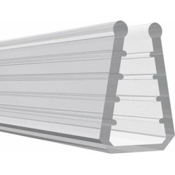 Joint d'étanchéité vitre verre en silicone translucide 2 mètres Profil Porte douche Coulisse Meuble