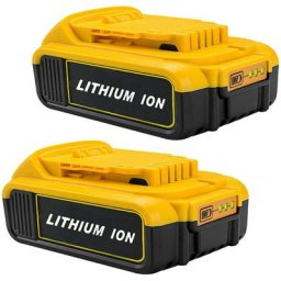 2X Batterie pour dewalt DCB184 DCB184B-XJ DCB180 DCB181 DCB182 DCB183 DCB185 18V xr Power Tool