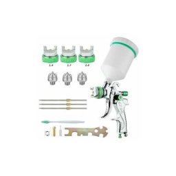 Pistolet à peinture professionnel haute pression Kit de pistolet à air comprimé Alimentation par
