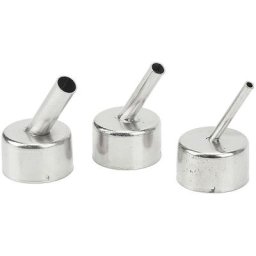 Kit de Buses de Pistolet à Chaleur 3 Pièces Embouts de Pistolet à Air Chaud Outil de Buses