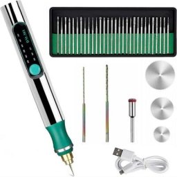 Stylo de gravure à vitesse réglable Mini meuleuse électrique au lithium Rechargeable Polisseuse