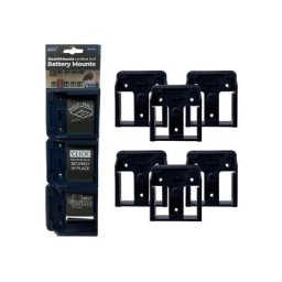 BM-BO18-BLU-6 - Support batterie (6pcs) pour Bosch 18V - bleu - Stealthmounts