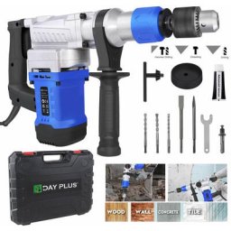 Sds plus tungstène Chrome Cobalt alliage marteau perforateur à percussion burin avec boîtier