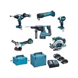 DLX6114TJ Set d'outils électriques 6 lxt 18v - Makita