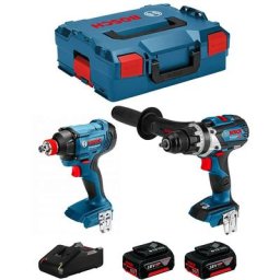 Bosch Kit BK219 (gdx 18V-180 gsr 18V-110 c 2 x 4,0 Ah GAL18V-40 L-Boxx 136)