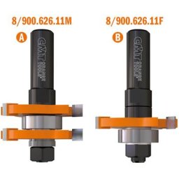 Cmt Orange Tools - 900.626.11 kit fraise disque hm Z3 S=12 D=47.6X19