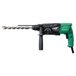 Perforateur burineur SDS-Plus 730W 2,7J 3 modes + mandrin DH24PHZ - Hikoki
