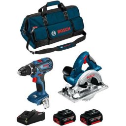 Bosch Kit BK2015BAG (gsr 18V-28 gks 18V-LI 2 x 4,0 Ah GAL18V-40 hd bag)