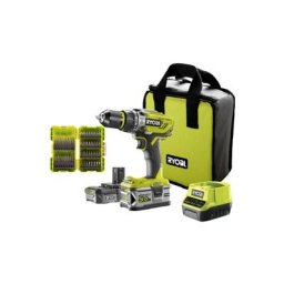 Ryobi - Perceuse-visseuse à percussion OnePlus 18V - 1 batterie 5,0 Ah - 1 batterie 2.0 Ah - 1
