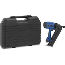 MSW - Cloueur pneumatique Cloueuse pneumatique 70 clous 50-90 mm 8,27 bar - Noir, Bleu