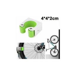Lots de 3 Boucle de stationnement de vélo support mural VTT vélo de route support de rangement