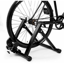 Home Trainer Velo, Entrâineur de Velo Capacite de Charge 150KG pour Velo 20-28 Pouce,700C Noir