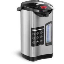 Distributeur D'Eau Chaude Fontaine à Eau Chaude Bouilloire Distributeur 5L 680W - Blanc, Marron,