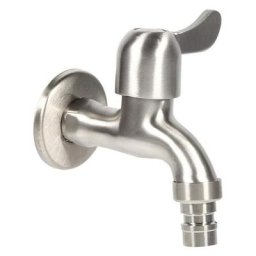 Seenlin - Robinet de jardin 304 en acier inoxydable à l'extérieur de l'adaptateur de robinet d'eau