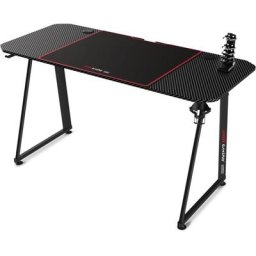 Bureau de jeu, bureau de jeu ergonomique, table de jeu pour ordinateur, ordinateur ou console de