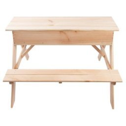 Table pique nique enfant Bac à sable - Bois