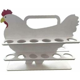 BSR - Porte-oeufs en bois porte-oeuf portable plateau d'oufs de cuisine stockage stockage armoire