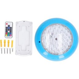 Lampe sous-marine à montage mural pour piscine à led avec télécommande IP68 étanche AC12V 35W