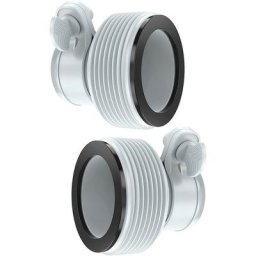 Lot de 2 adaptateurs pour pompe filtre,Adaptateur de conversion de tuyau pour interface de pompe à