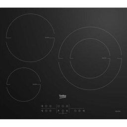 Beko - Plaque induction 7700W 58cm, HII63200MTB - Noir