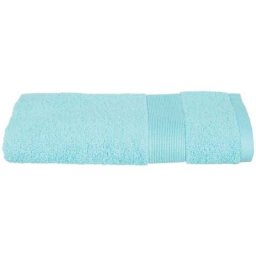 Atmosphera - Serviette de toilette aqua 50x90 créateur d'intérieur - Turquoise