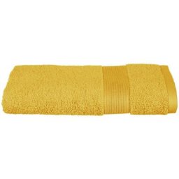 Serviette 450 g m² Ocre 50 x 90 - Atmosphera créateur d'intérieur - Jaune