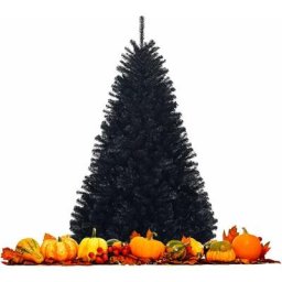 Sapin de Noël Artificiel 180cm avec 1036 Branches Aiguilles en pvc avec Support en Métal Pliable,