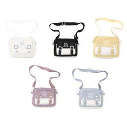 Sac à bandoulière dessin animé brodé pour chat petit messager sac à main initié 066F