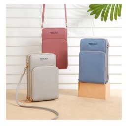 Sac à main de grande capacité pour téléphone portable pour femme sacoche à miroir tactile