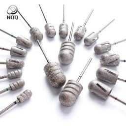 NOQ 25 TANPédicure-Foret à ongles en acier inoxydable pour le nettoyage des callosités des pieds